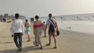 A Walk around Arambol beach, Goa #pairaroundtheworld