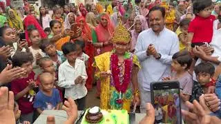 Randesan gam janmastmi utsav #aju #viralvideo #trending #krishna #janmashtami 