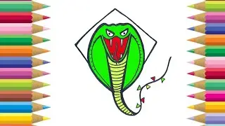 Easy drawing ideas kite drawing design || Kite Drawing Easy🐍 ,Poko Drawing
