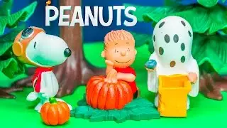 PEANUTS MOVIE The Great Pumpkin Charlie Brown and Charlie Brown Christmas Video Unboxing Toy Review