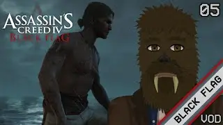 〔AC IV: BLACK FLAG〕Faffing About at Stormy Sea! | (Part 5) VOD