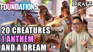 The Most Creatures I've Ever Played In A Draft | Foundations Draft | MTG Arena