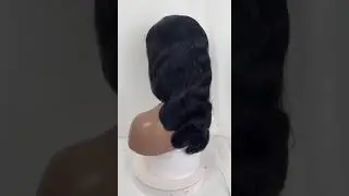 22inches body human hair HD lace wig
