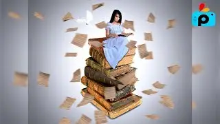 Paper Manipulation Photo Effect - PicsArt Editing Tutorial