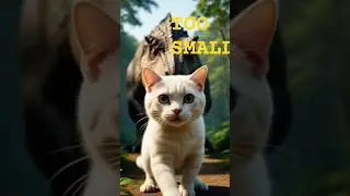 A Small Cat vs A Giant Dinosaur 🐱🦖 | Emotional Story.       #MiniMindKids Tv!