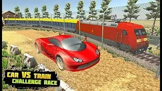 Car vs Train: High Speed Racing Game - Level 1 and Level 2 (PinPrick Gamers)