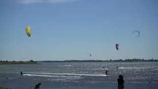 Kitesurfing Faro Bridges, Denmark June 2020
