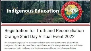 National Day for Truth and Reconciliation - Morning Stream
