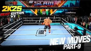 WR3D 2K25 BEAST EDITION V2 BY SHUBSEN NEW MOVES TRIPLE CROSS RHODES | PART-9|