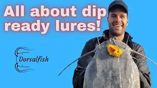 Using dip ready lures when Popping for Barbel / Catfish / Baber