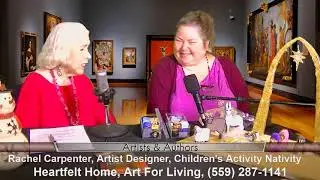 Rachel Carpenter - Artist, Designer, Children's Activity Nativity - on Artists & Authors