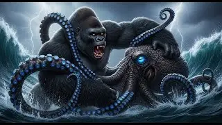 KONG VS. GIANT OCTOPUS: Epic Yacht Rescue Mission
