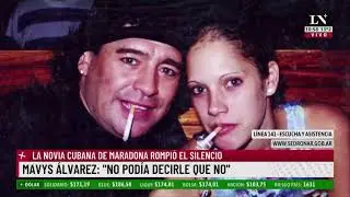 La novia cubana de Maradona: 