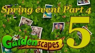 GardenScapes Spring Event Level 5 Part 4 [ROMANTIC DATE 5] Walkthrough