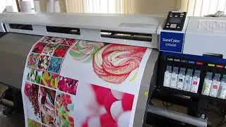 Печать на баннерной ткани Epson Sc-S70610