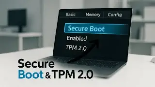 Включить безопасную загрузку и TPM 2.0 для FACEIT