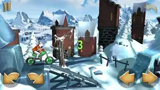 Icy foothills