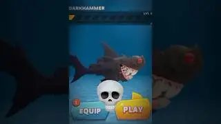 Dark hammer Hungry Shark #hungrysharkworld #hungrysharkevolution