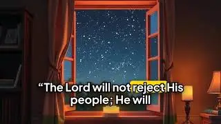 Our God never leaves us