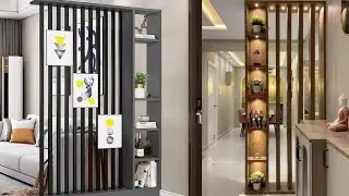 55+ Stylish Living Room Partition Designs For Open -Plan Home | Windows Seat Ideas For The Coziest