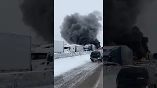 In Monticello truck 🔥 fire