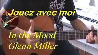 In the Mood  - Glenn Miller - tuto guitare facile + partition