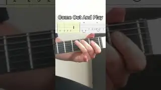 Come Out And Play Guitar + Tabs #guitarsheetmusic #guitarcover #easyguitartabs #guitarbeginner