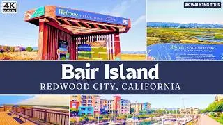 [4K Walk] Bair Island: a Secret Island Ecosystem in Redwood City California