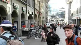 Bern, Switzerland street performance