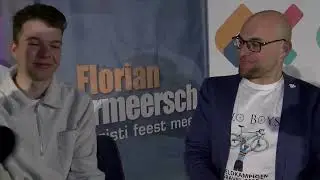 FLORIAN VERMEERSCH Wereldkampioen Gravel 2025 Huldiging Lochristi