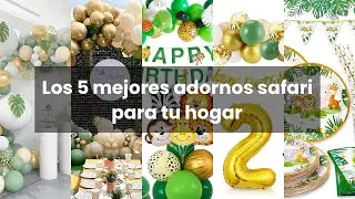 Adornos safari: Los 5 mejores adornos safari para tu hogar
