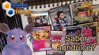 Apertura Cartas P&oacute;kemon de Troll and toad🌠
