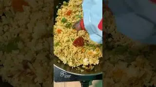 Midnight cravings🤤🥰#midnight #cravings #friedrice #comfortfood #ytshorts