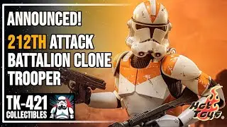 Анонс! Hot Toys 212th BATTALION CLONE TROOPER &mdash; представлены стандартная и делюкс-версии!