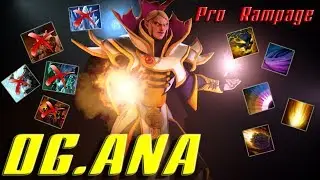 OG.Ana  Try Hard  pro Invoker Combo Rampage Impossible Game WTF Dota 2