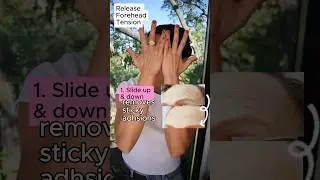 Smooth forehead & reduce wrinkles  🕐🏃🏽&zwj;♀️&zwj;➡️get fast results! #faceyoga #foreheadwrinles #shorts
