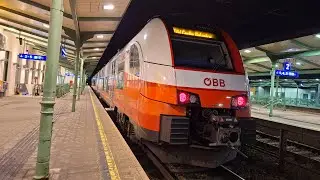 Einfahrt 4746.125 als REX41 nach Ceské Velenice in Wien Heiligenstadt 