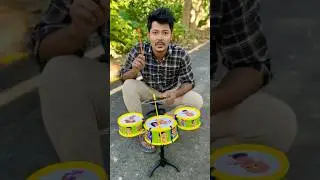 Chhota Bheem Hip-Hop Drum Set Senior Musical Band Instruments Unboxing and Fitting