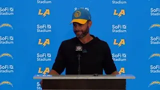 Brandon Staley Postgame Press Conference vs Raiders | LA Chargers