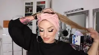 How to tie a Headscarf like LUCID Style