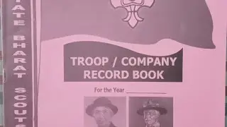 How to write Troop or Company Record Books #OSBSG#bsgindia #scouting 