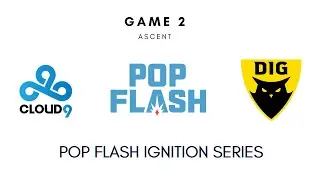 Pop Flash Ignition Series Upper Final | C9 vs Dignitas Game 2 (FULL GAME)