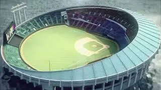 Custom 3D Animation: Floating Field of Dreams!