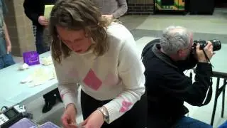 Iowa Caucus Workers Count Votes