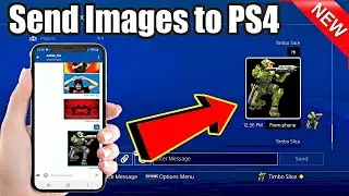 How to Send Pictures from your Phone & PC to your PS4 (Transfer Screenshots)(No USB)