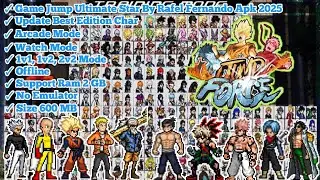 [Terbaru] Game Jump Ultimate Star (600 MB) Full Best Characters Mugen Apk Android 2025 | No Emulator
