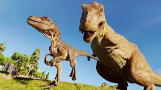 Coordena&ccedil;&atilde;o de Filhotes de Velociraptors, Ca&ccedil;a aos Dinossauros Beb&ecirc;s | Jurassic World Evolution 3 🦖