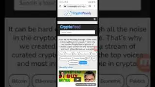 New earning site Cryptoweekly profitable project||2021||