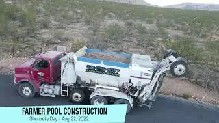 Freeform Pool Construction - Shotcrete
