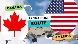 Toronto Pearson International Airport to Orlando International Airport via Lynx Airline | ASMR
